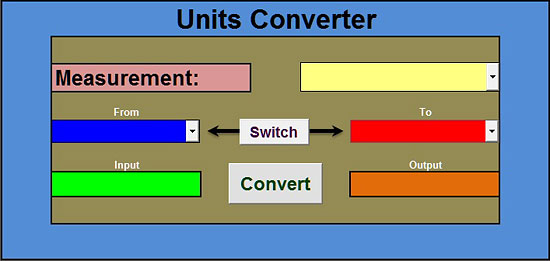 Units Converter Excel