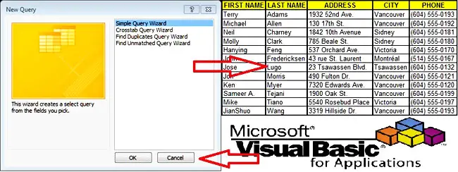 Running Access Queries From Excel Using VBA