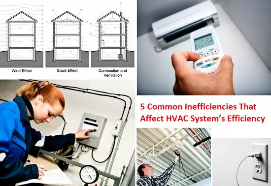5 Common Inefficiencies That Affect HVAC System’s Efficiency