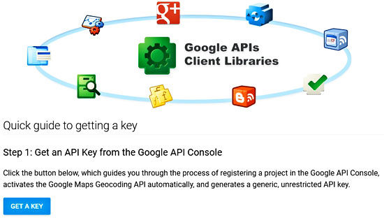 How To Get A Free Google API Key