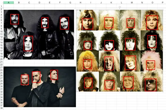 Sample Images With Faces Detected 3